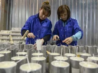 Производство ароматических свечей